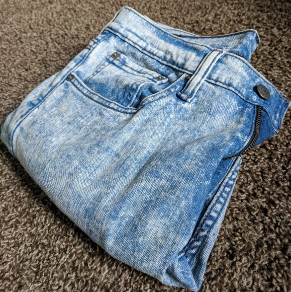 levi's 511 acid wash jeans